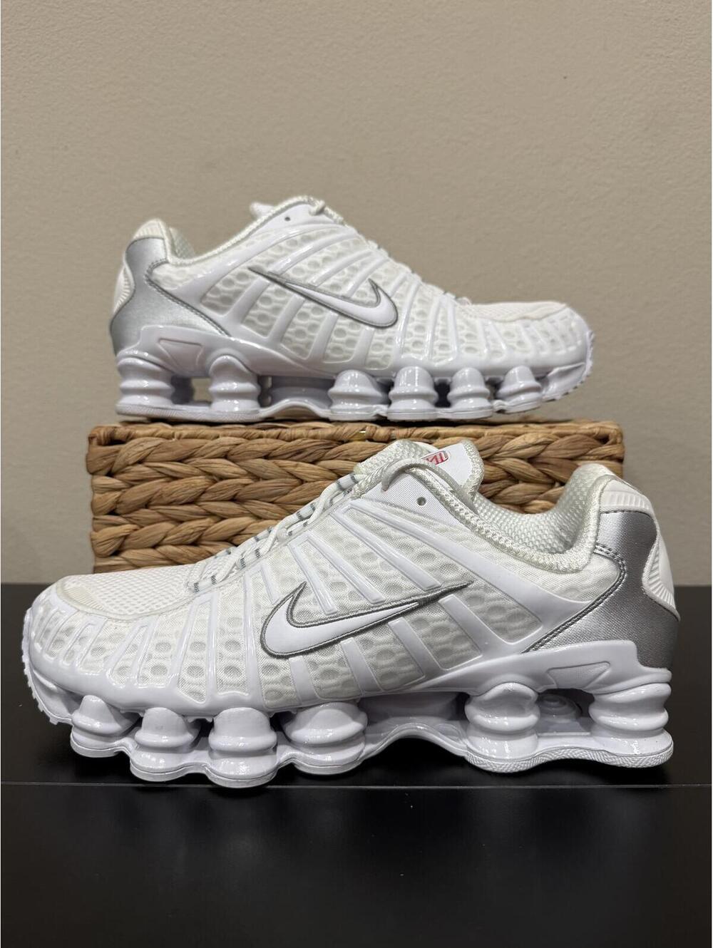 Size 10 - Nike Shox TL “Metallic Silver”